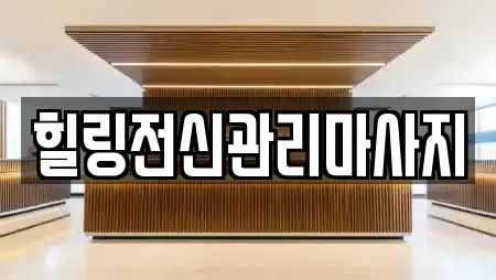 힐링전신관리마사지