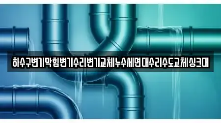 하수구변기막힘변기수리변기교체누수세면대수리수도교체싱크대