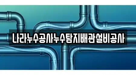 나라누수공사누수탐지배관설비공사