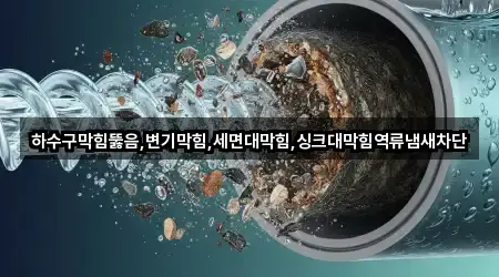 광주 광산구 연산동 세면대 막힘 2곳 길안내 모음