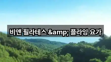 비앤 필라테스 & 플라잉 요가