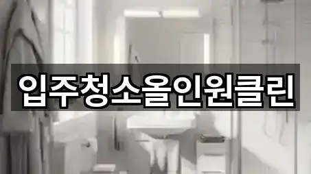 입주청소올인원클린