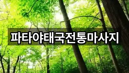 파타야태국전통마사지