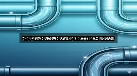 하수구막힘하수구뚫음하수구고압세척언수도녹임수도설비삼성종합