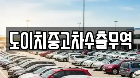 강원 양양군 손양면 중고차매매 전문 도이치중고차수출무역