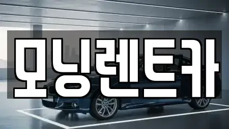 경기 용인시 처인구 백암면 렌트카 전문 모닝렌트카