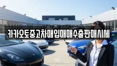 경기 이천시 단월동 중고차매매 전문 카카오토중고차매입매매수출판매시세