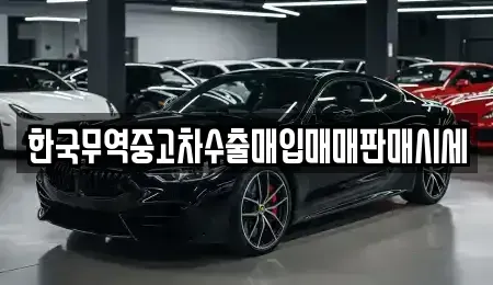 경기 평택시 신장동 중고차 전문 한국무역중고차수출매입매매판매시세