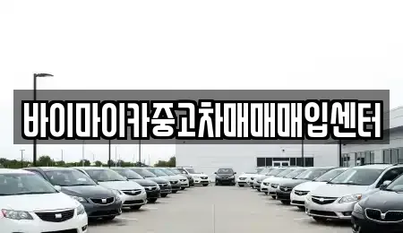 경기도 수원시 팔달구 영동 중고차 전문 바이마이카중고차매매매입센터