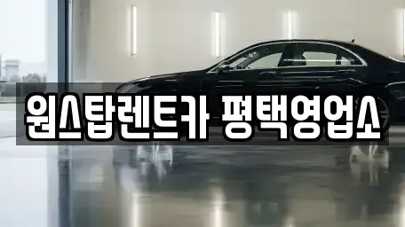 경기도 평택시 팽성읍 렌트카 전문 원스탑렌트카 평택영업소