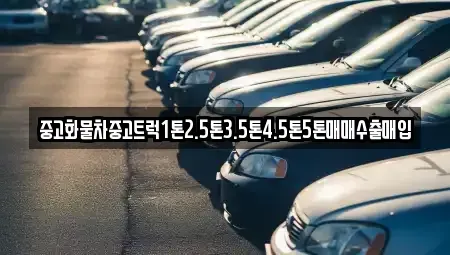 경기도 평택시 팽성읍 중고차매입 전문 중고화물차중고트럭1톤2.5톤3.5톤4.5톤5톤매매수출매입