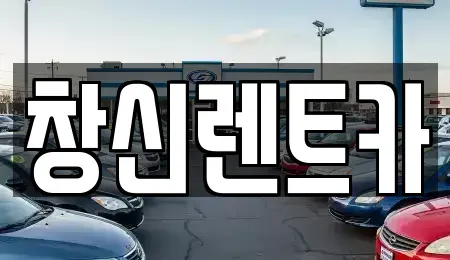 경상남도 창원시 의창구 차용동 렌트카 전문 창신렌트카