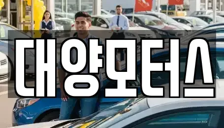 광주광역시 서구 농성동 중고차 전문 대양모터스