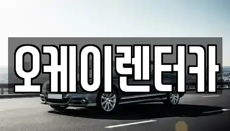 대전광역시 서구 복수동 렌트카 전문 오케이렌터카