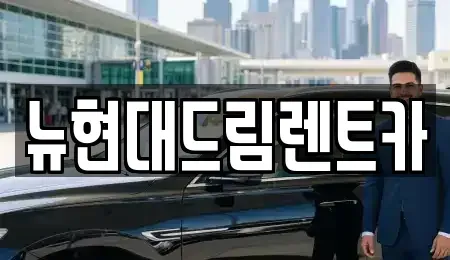 인천 계양구 용종동 렌트카 전문 뉴현대드림렌트카
