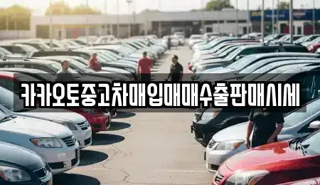 인천 계양구 용종동 중고차 전문 카카오토중고차매입매매수출판매시세