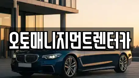 인천광역시 계양구 평동 렌트카 전문 오토매니지먼트렌터카