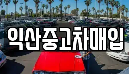전북 익산시 남중동 중고차매입 전문 익산중고차매입