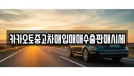 충북 청주시 청원구 정상동 중고차매입 전문 카카오토중고차매입매매수출판매시세