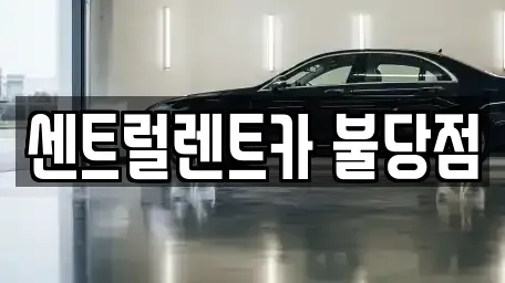 충청남도 천안시 서북구 불당동 렌트카 전문 센트럴렌트카 불당점