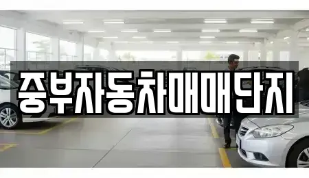 충청남도 천안시 서북구 신당동 중고차 전문 중부자동차매매단지