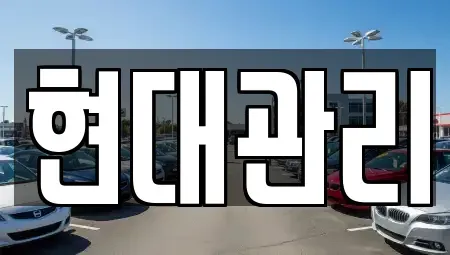 충청북도 청주시 상당구 월오동 렌트카 전문 현대관리